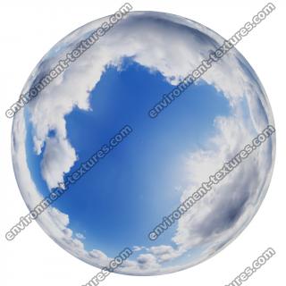 HDRi Skydome of Clouded Sky 12K